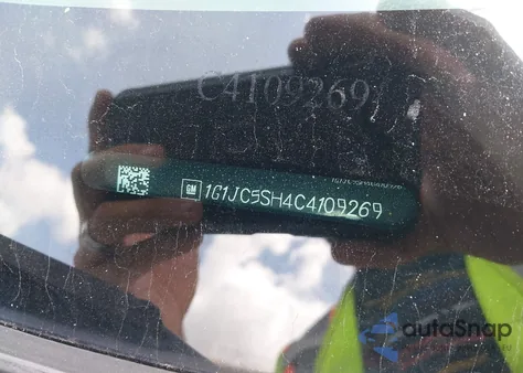 2012 Chevrolet Sonic 2Lt из США, поврежденный, VIN 1G1JC5SH4C4109269